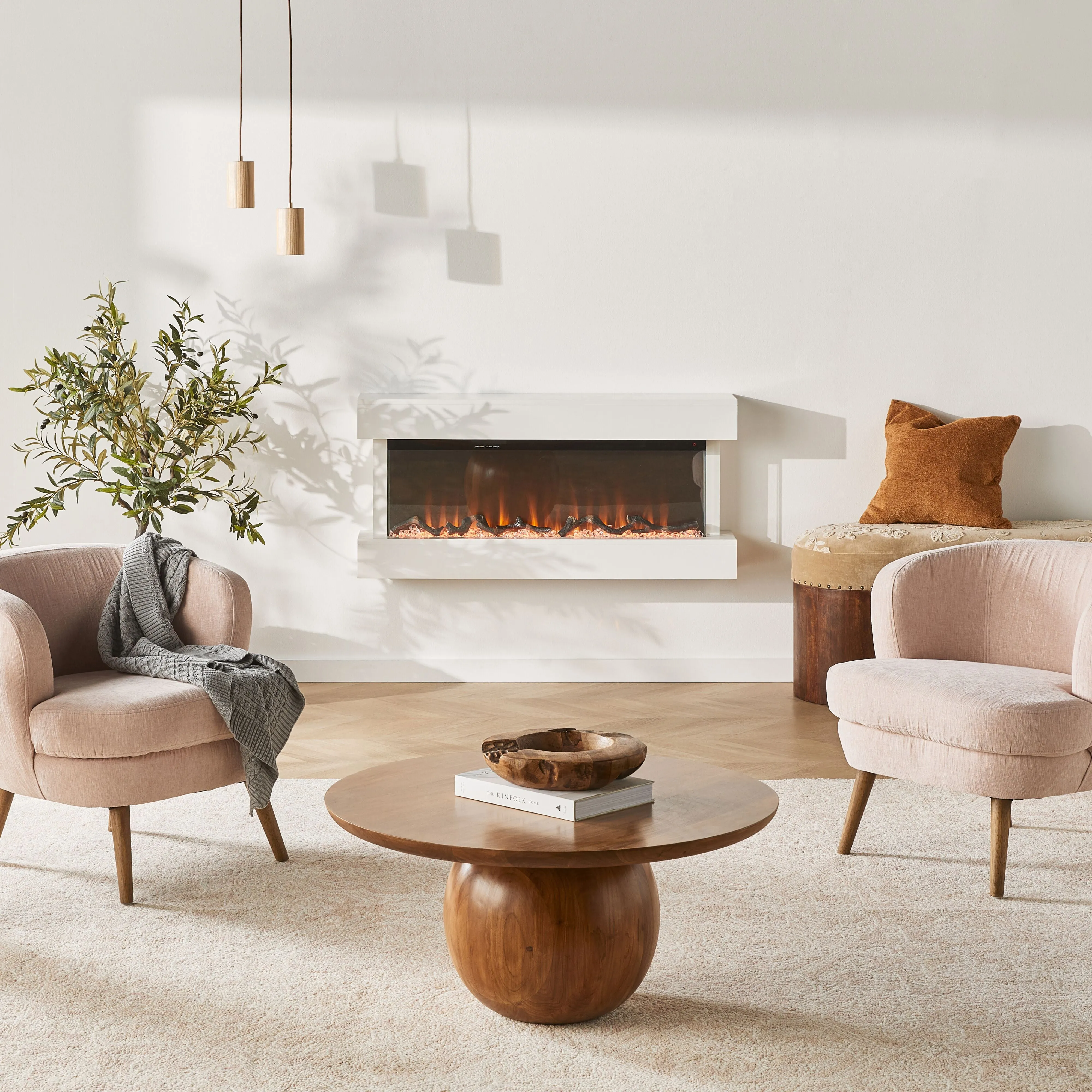 Kensington Fireplace 110x18x52cm