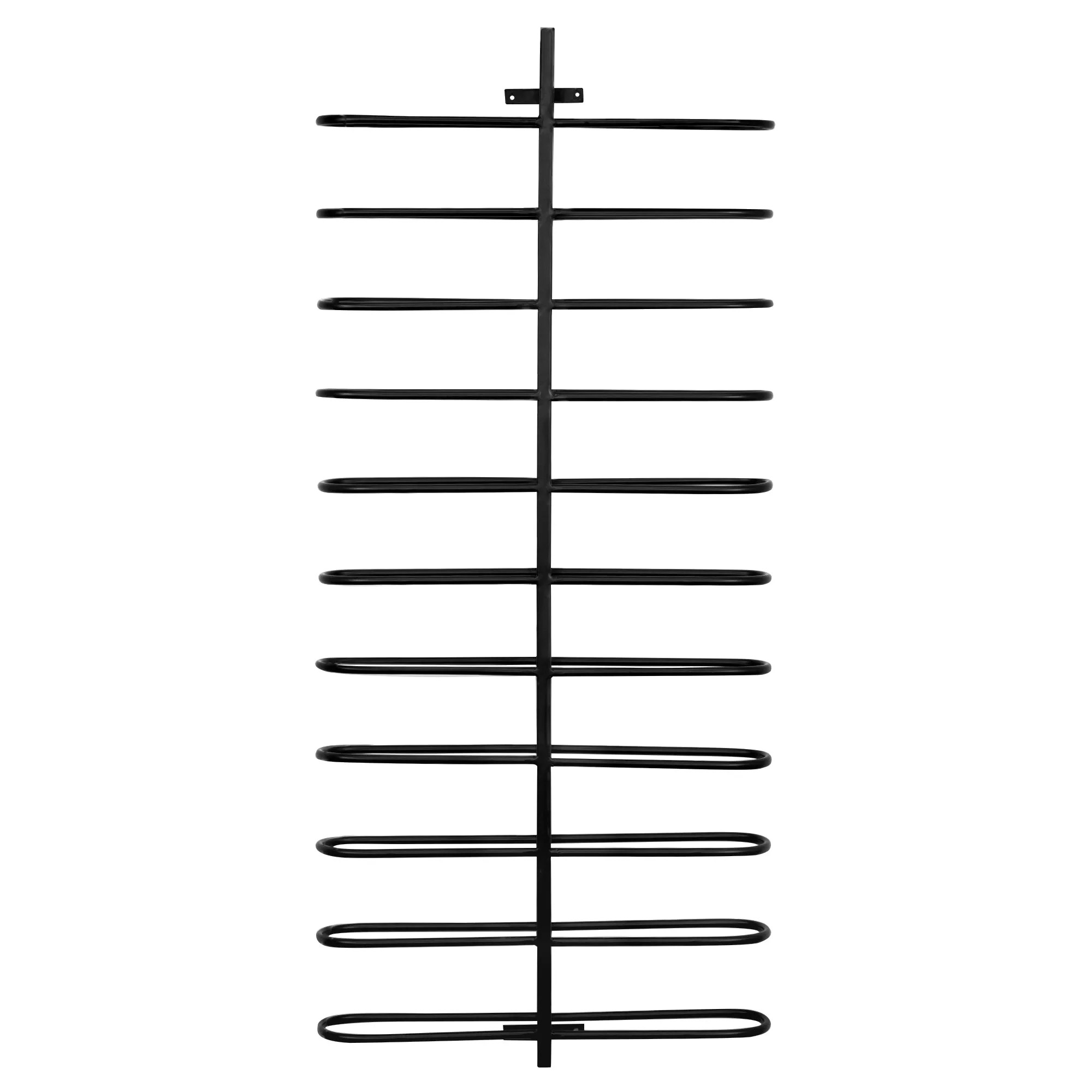 Metal Wall Mounted Wine Rack (47.25” x 20.5” x 3.5”)