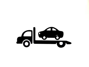 Recovery Truck toy box Vinyl Decal / Sticker