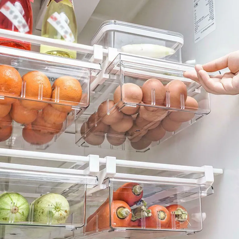 Transparent Refrigerator Organizer Bin Storage Box